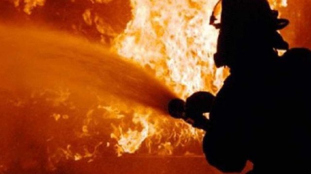 Kantor BPJS Rangkasbitung Dilaporkan Terbakar, Damkar Lebak Berjibaku Padamkan Api